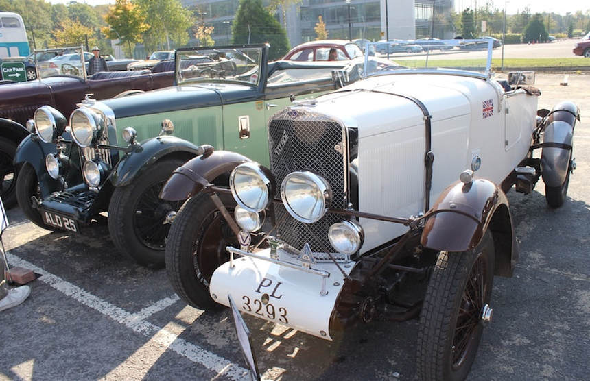 A vintage Talbot car of the sort for which we have manufactured components